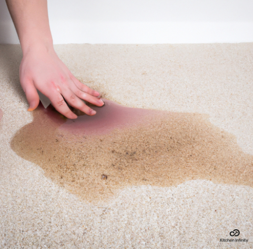 如何删除呕吐物从地毯污渍吗
